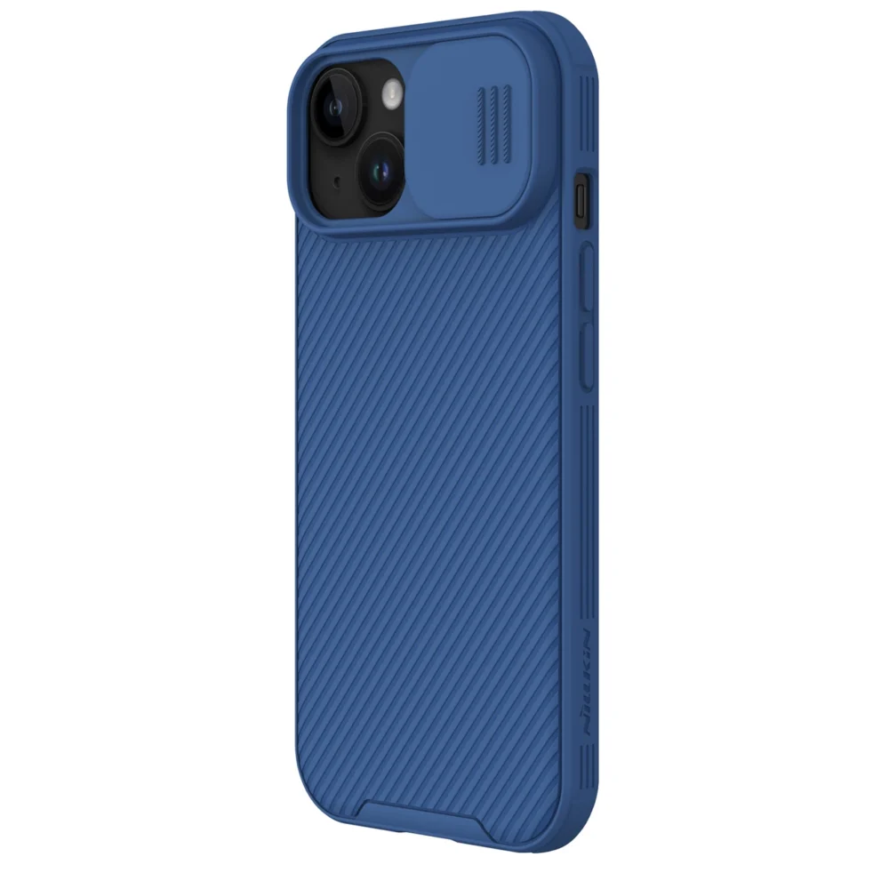 Nillkin CamShield Pro Magnetic Case for iPhone 15 Plus with Camera Protector - Blueeng