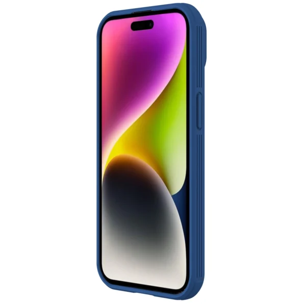 Nillkin CamShield Pro Magnetic Case for iPhone 15 Plus with Camera Protector - Blueeng