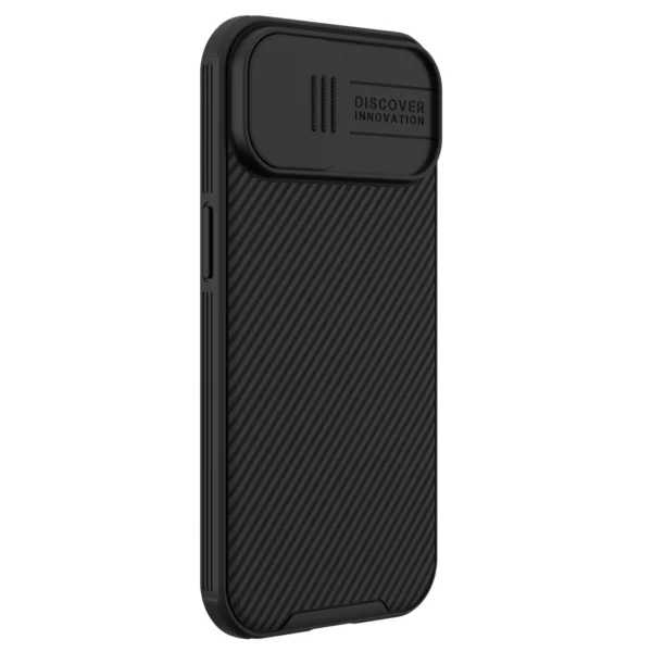 Nillkin CamShield Pro Magnetic Case for iPhone 15 Plus with Camera Protector - Blackeng