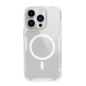 Nillkin Nature Pro armored case with MagSafe for iPhone 15 Pro Max - whiteeng