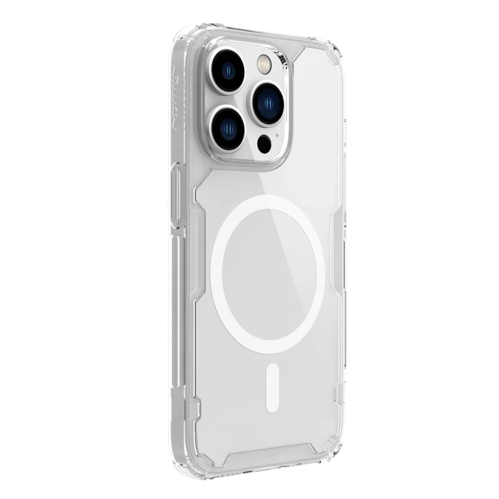 Nillkin Nature Pro armored case with MagSafe for iPhone 15 Pro Max - whiteeng