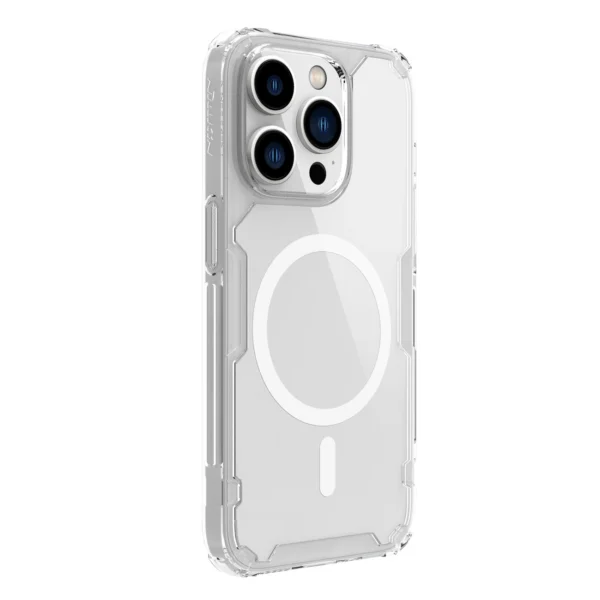 Nillkin Nature Pro armored case with MagSafe for iPhone 15 Pro Max - whiteeng