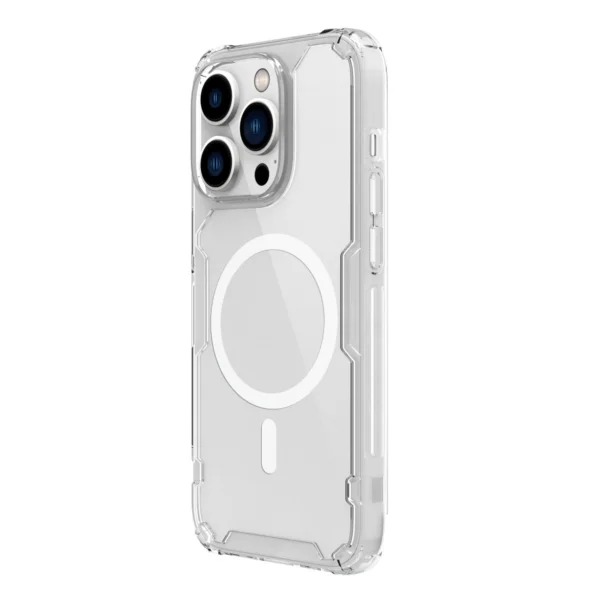 Nillkin Nature Pro armored case with MagSafe for iPhone 15 Pro Max - whiteeng
