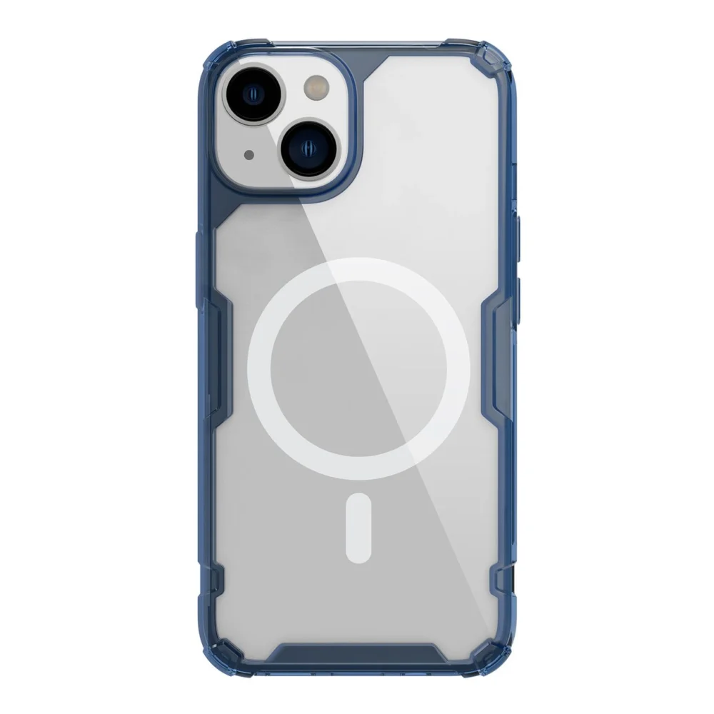 Nillkin Nature Pro armored case with MagSafe for iPhone 15 Plus - blueeng