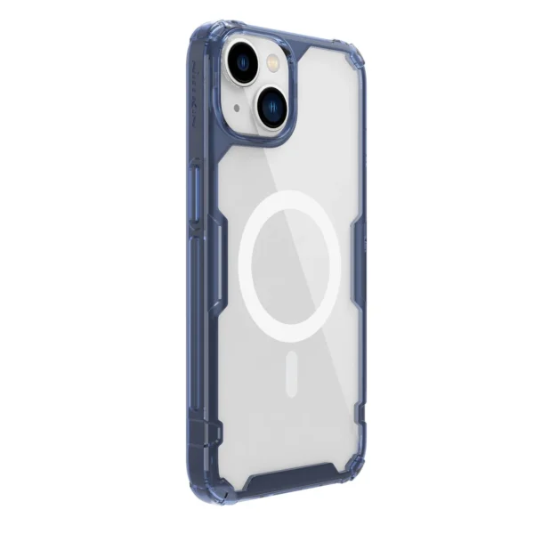 Nillkin Nature Pro armored case with MagSafe for iPhone 15 Plus - blueeng