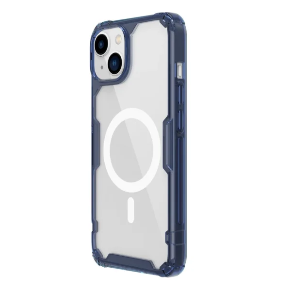 Nillkin Nature Pro armored case with MagSafe for iPhone 15 Plus - blueeng
