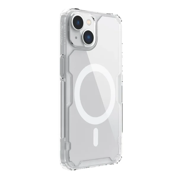Nillkin Nature Pro armored case with MagSafe for iPhone 15 Plus - whiteeng