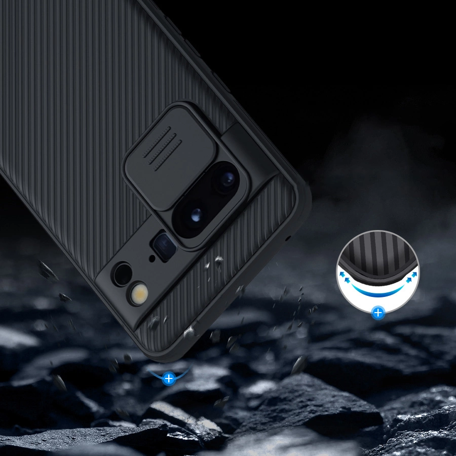 Nillkin CamShield Pro Case with Camera Cover for Google Pixel 8 Pro - Blueeng