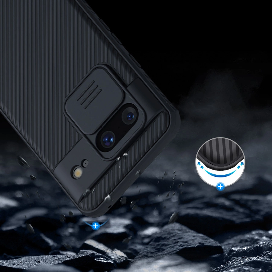 Nillkin CamShield Pro Case for Google Pixel 8 Camera Cover - Blackeng