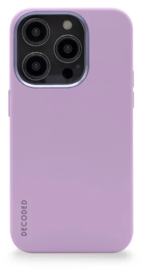 Decoded Silicone Case with MagSafe for iPhone 14 Pro Max - purpleeng