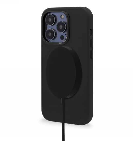 Decoded Leather Case with MagSafe for iPhone 14 Pro Max - blackeng