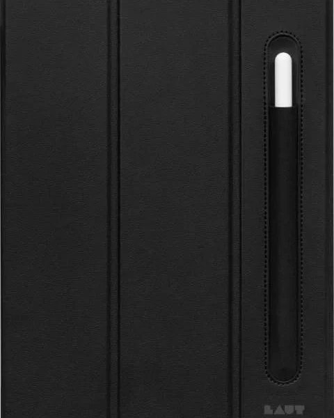 LAUT Huex Folio - protective case with holder for Apple Pencil for iPad Pro 12.9" 4/5/6G (black)eng