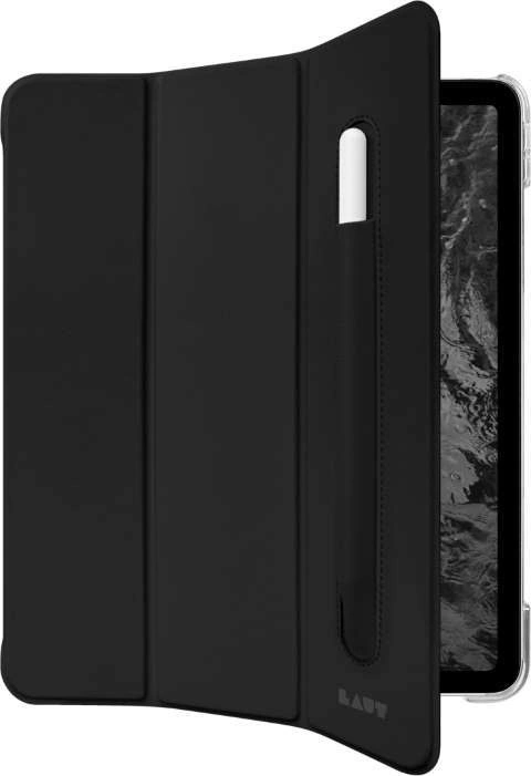 LAUT Huex Folio - protective case with holder for Apple Pencil for iPad Pro 12.9" 4/5/6G (black)eng