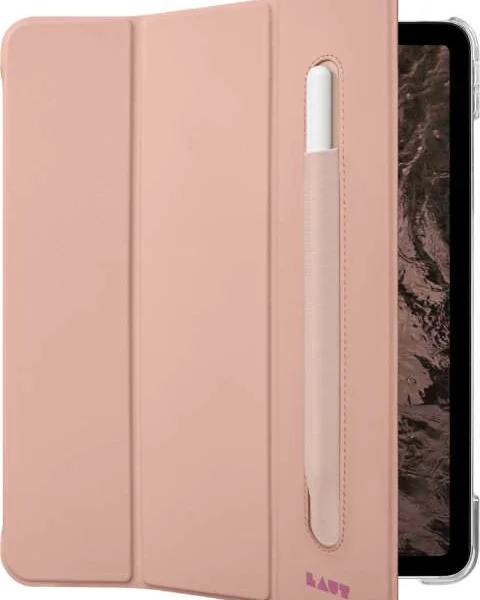 LAUT Huex Folio - protective case with holder for Apple Pencil for iPad Pro 12.9" 4/5/6G (rose)eng