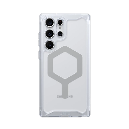 UAG Plyo Pro case for Samsung Galaxy S23 Ultra 5G with built-in magnetic module - transparenteng