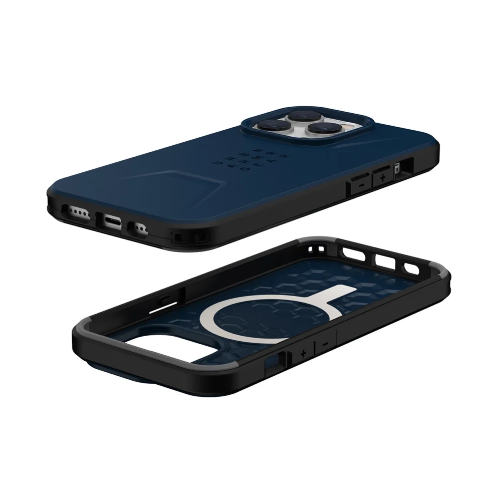 151725_9 UAG Civilian MagSafe case for iPhone 14 Pro - dark blueeng