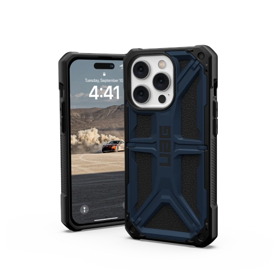 151757_2 UAG Monarch case for iPhone 14 Pro Max - dark blueeng