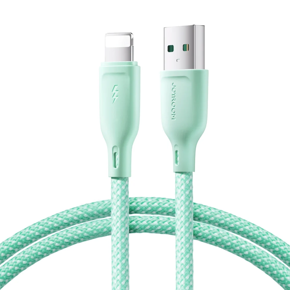Joyroom Multi-Color Series S-A34 USB-A / Lightning 3A cable 1m - greeneng