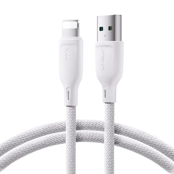 Joyroom Multi-Color Series S-A34 USB-A / Lightning 3A cable 1m - whiteeng