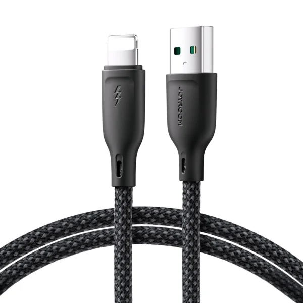 Joyroom Multi-Color Series S-A34 USB-A / Lightning 3A cable 1m - blackeng