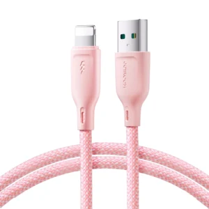 Joyroom Multi-Color Series S-A34 USB-A / Lightning 3A cable 1m - pinkeng