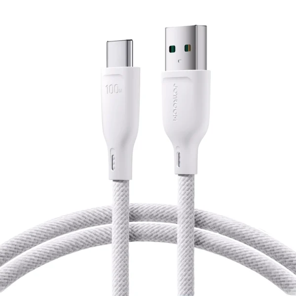 Joyroom Multi-Color Series S-A34 USB-A / USB-C 100W Cable 1m - Whiteeng
