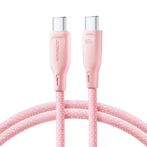 Joyroom Multi-Color Series S-A34 USB-C / USB-C PD 60W 1m Cable - Pinkeng