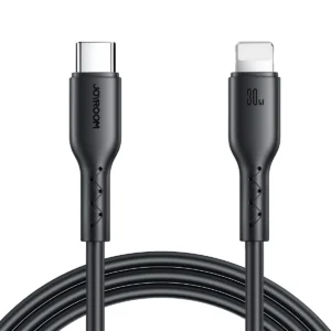Joyroom Flash-Charge Series SA26-CL3 USB-C / Lightning cable 30W 1m - blackeng