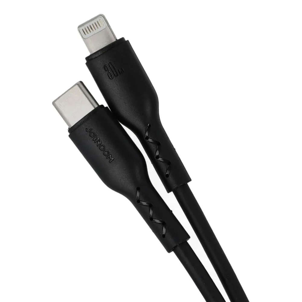 Joyroom Flash-Charge Series SA26-CL3 USB-C / Lightning cable 30W 1m - blackeng