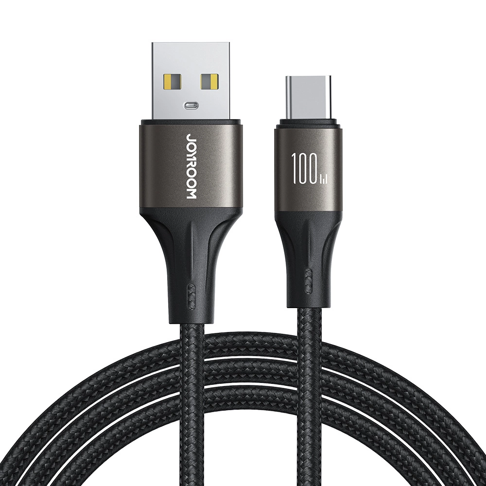 Joyroom Light-Speed ​​Series S-A25 USB-A / USB-C cable 100W 1.2m - blackeng