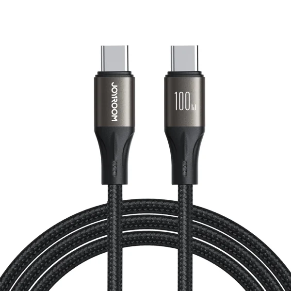 Joyroom Light-Speed ​​Series S-A25 USB-C / USB-C cable 100W 1.2m - blackeng
