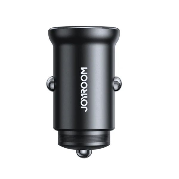 Joyroom JR-CCN06 30W 2x USB-C mini car charger metal - blackeng