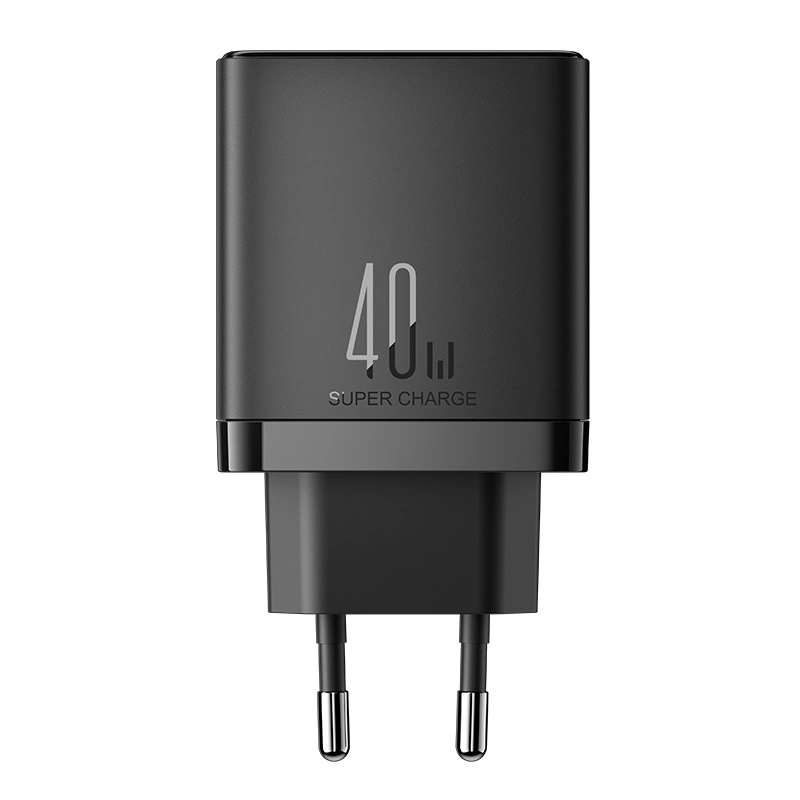 Joyroom JR-TCF09 fast charger 2x USB-C 40W - blackeng