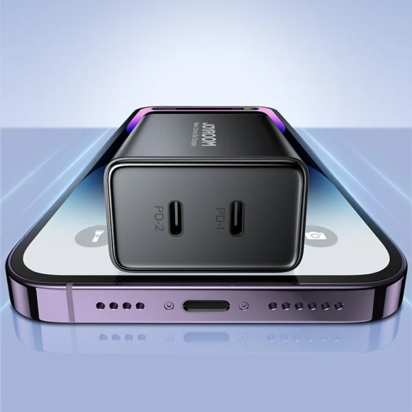 Joyroom JR-TCF09 fast charger 2x USB-C 40W - blackeng