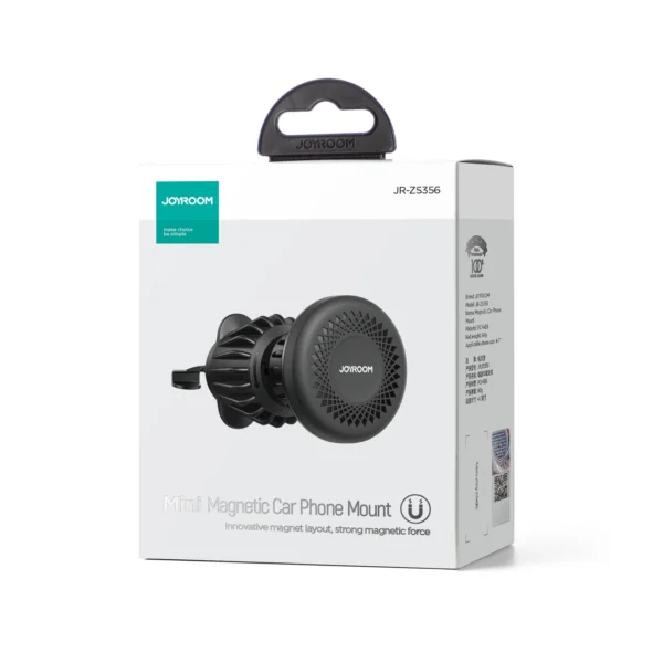 Joyroom JR-ZS356 magnetic phone holder for air vent - dark grayeng