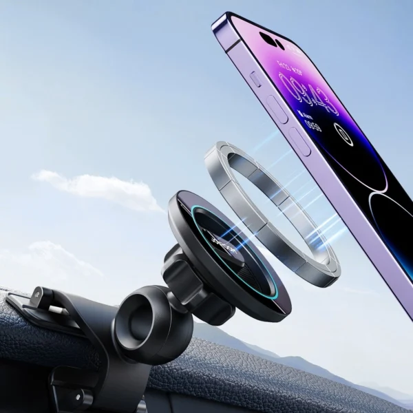 Joyroom JR-ZS366 magnetic cockpit phone holder - blackeng