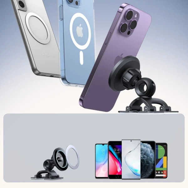 Joyroom JR-ZS366 magnetic cockpit phone holder - blackeng