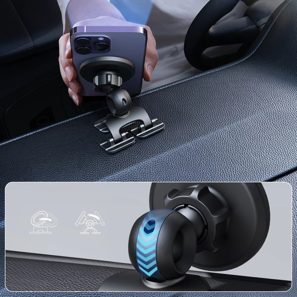 Joyroom JR-ZS366 magnetic cockpit phone holder - blackeng