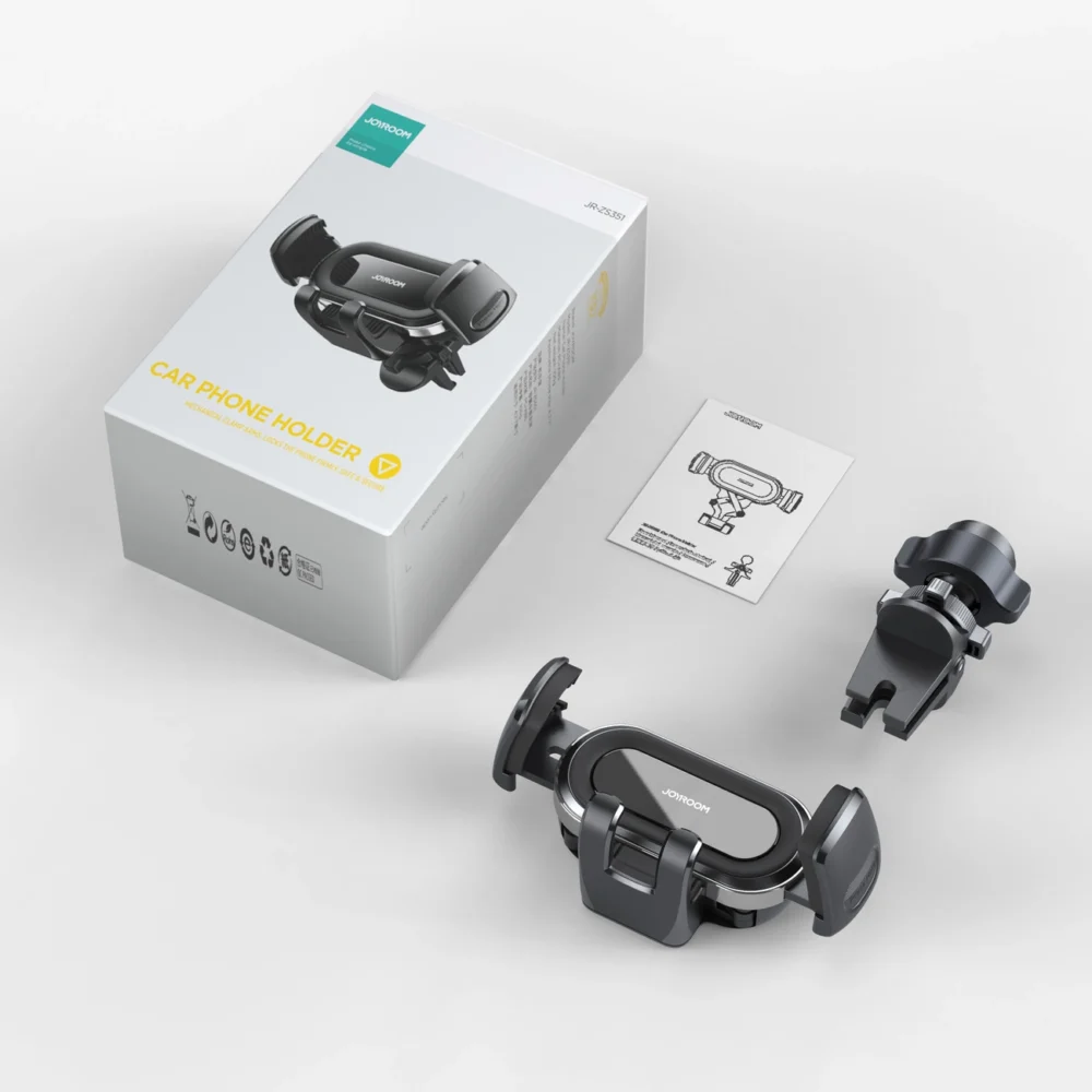 Joyroom JR-ZS351 phone holder for air vent - silvereng