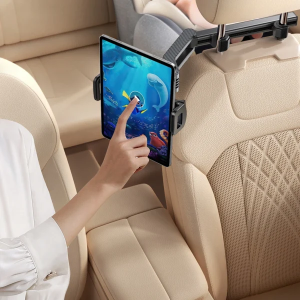 Joyroom JR-ZS369 tablet holder for car headrest - blackeng