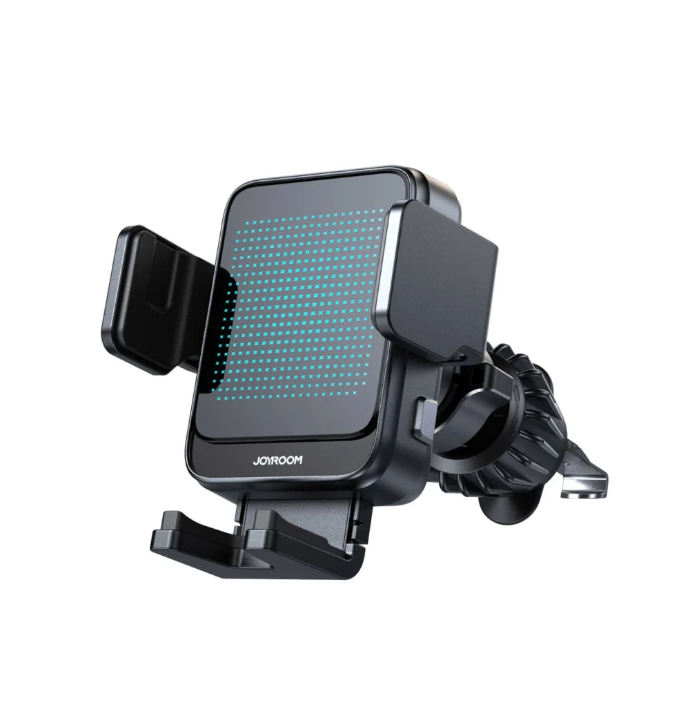 Joyroom JR-ZS341 phone holder with wireless charging for air vent - blackeng