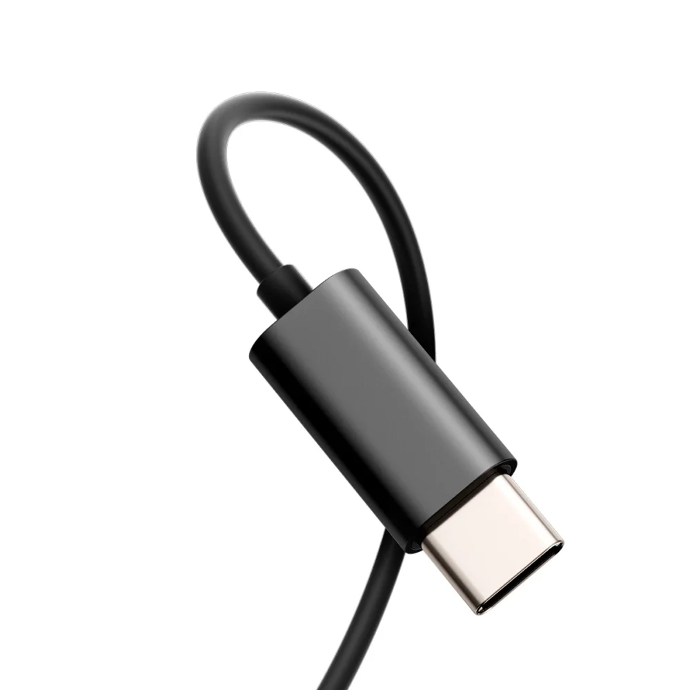 Joyroom TYPE-C Series JR-EC07 USB-C in-ear headphones metal - blackeng