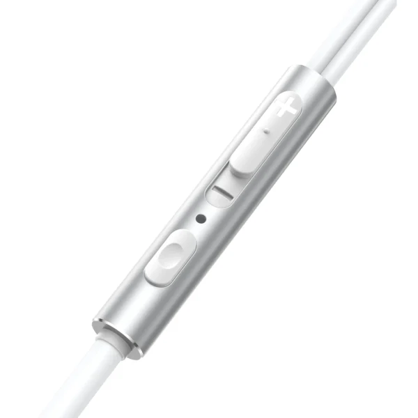 Joyroom Wired Series JR-EW03 wired in-ear headphones - silvereng