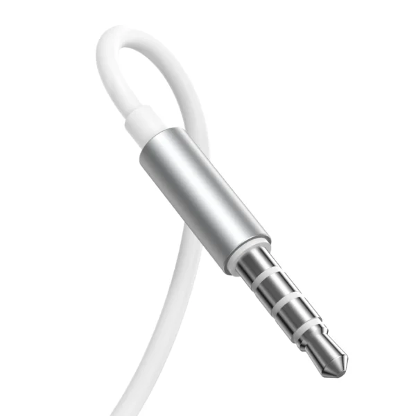 Joyroom Wired Series JR-EW03 wired in-ear headphones - silvereng