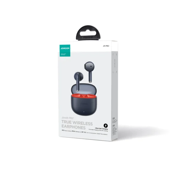 TWS Joyroom Jpods Series JR-PB2 IPX4 Wireless Earphones - Blackeng
