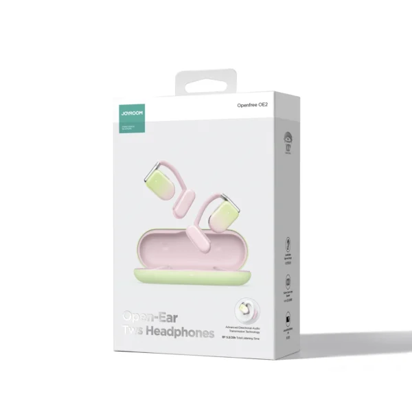 Joyroom Openfree JR-OE2 TWS wireless headphones - pinkeng