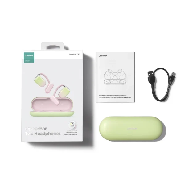 Joyroom Openfree JR-OE2 TWS wireless headphones - pinkeng
