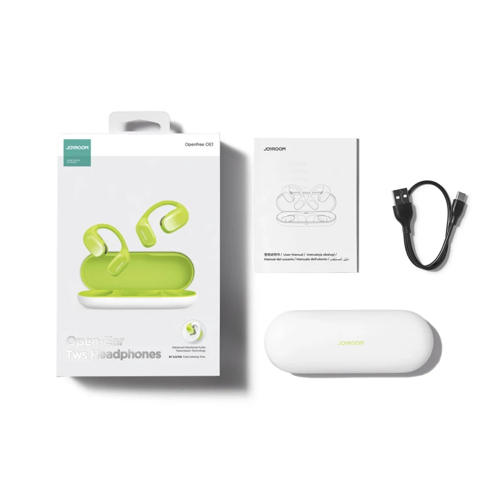 Joyroom Openfree JR-OE1 wireless on-ear headphones - greeneng