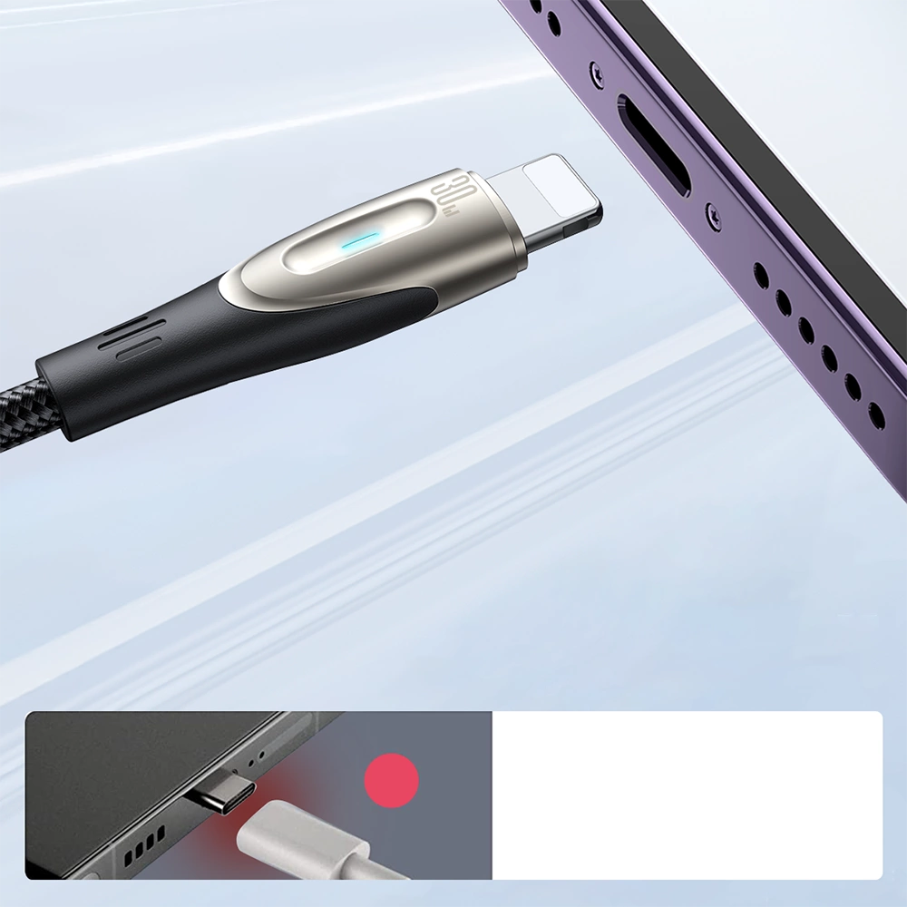Joyroom Star-Light Series SA27-CL3 USB-C / Lightning 30W 1.2m cable - blackeng