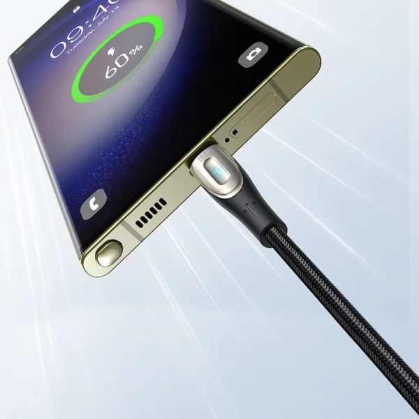 Joyroom Star-Light Series SA27-CC5 USB-C / USB-C cable 100W 1.2m - blackeng